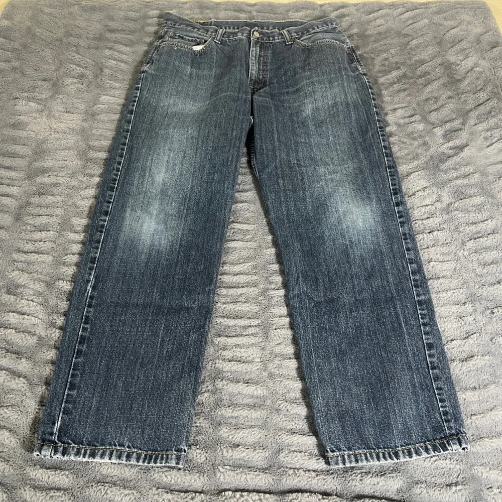 Levis 550 Mens Relaxed Fit Tapered Leg Jeans Blue Medium Wash 36x30 AP744